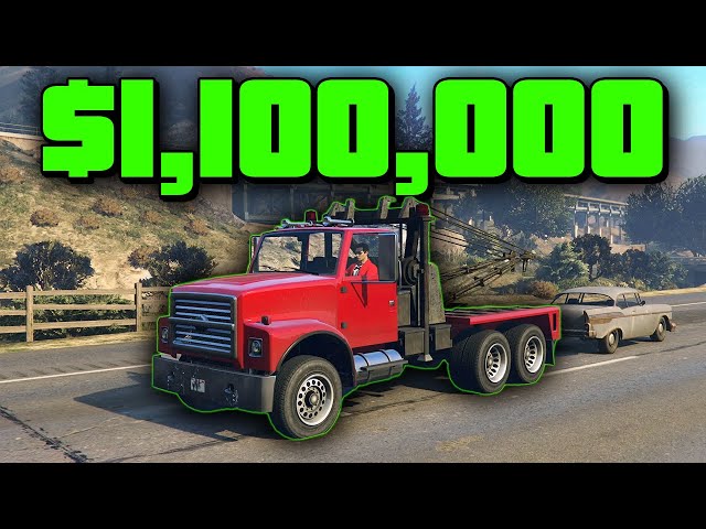 I Spent $1.1 Million on a Tow Truck in GTA Online | King of Plato Bay Ep 12