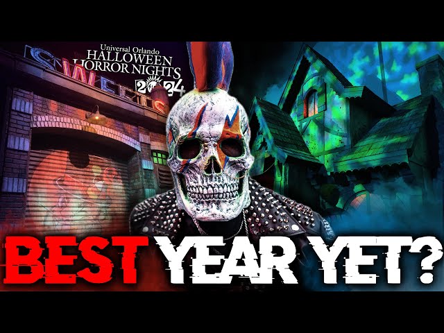 The BEST & WORST Of Halloween Horror Nights 2024! (Haunted Houses Ranked, Scare Zones, Food)