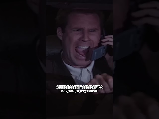 Jerry Seinfeld the call center operator insults Will Ferrell #classic #SNL #comedy #funny #shorts