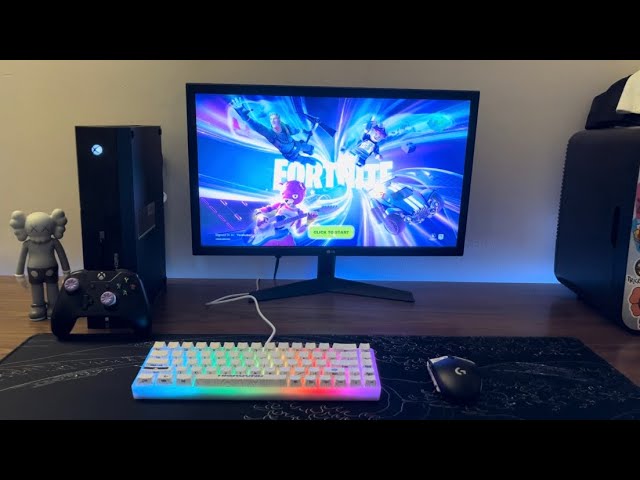 Xbox One 60FPS Gaming Setup Tour + Keyboard and Mouse 60FPS