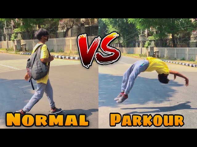 Parkour VS Normal people In REAL Life 🔥