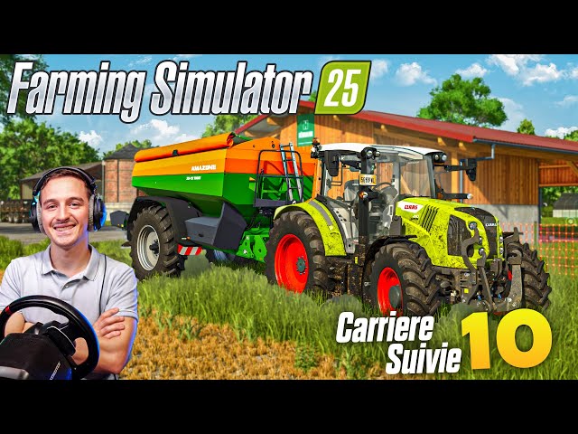 LA FERME S'AGRANDIT ! FARMING SIMULATOR 25 ! Carrière Suivie #10