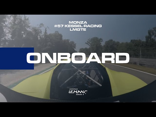 Onboard #57 Kessel Racing (Ferrari 488 GTE EVO) | 4 Hours of Monza 2022 | ELMS