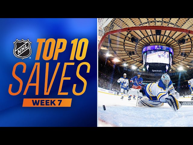 Top 10 Saves from Week 7 | 2023-24 NHL Season