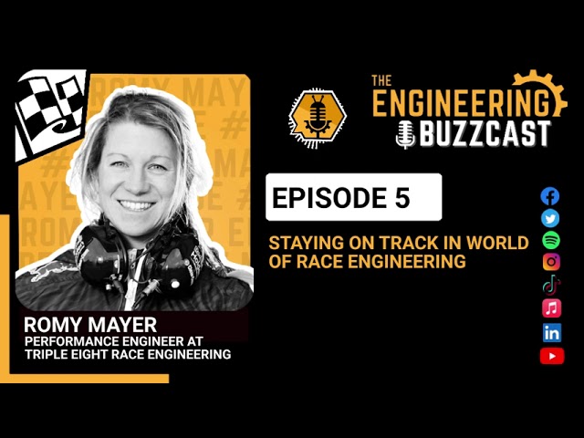 Ep 5 - Staying On Track In The World of Race Engineering – Romy Mayer