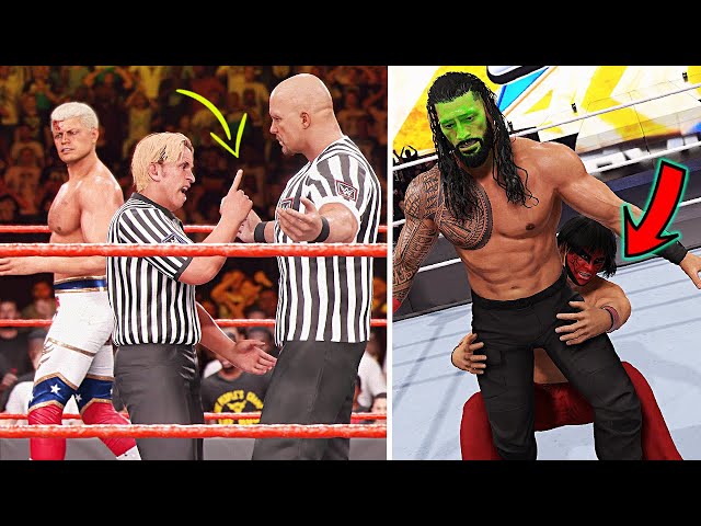 17 Most Dishonorable Things You Can Do In WWE 2K24