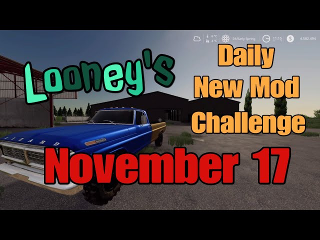 FS19 New mods November 17