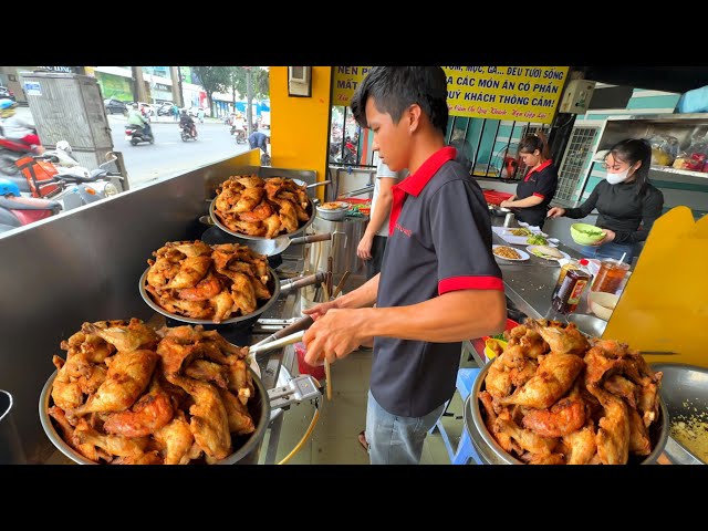 Cooking Master! Amazing Skill Vietnam Street Food | Seafood Soup & Fried Chicken Rice, Egg Rice