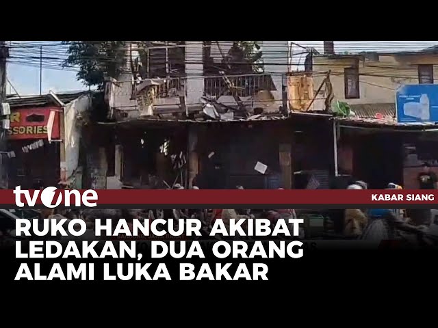 Tak Berbentuk, Ruko di Bandung Hancur Akibat Ledakan Gas | Kabar Siang tvOne