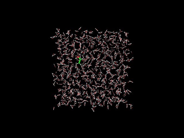 Simulation of Ethanol Molecule in Water using OpenMM