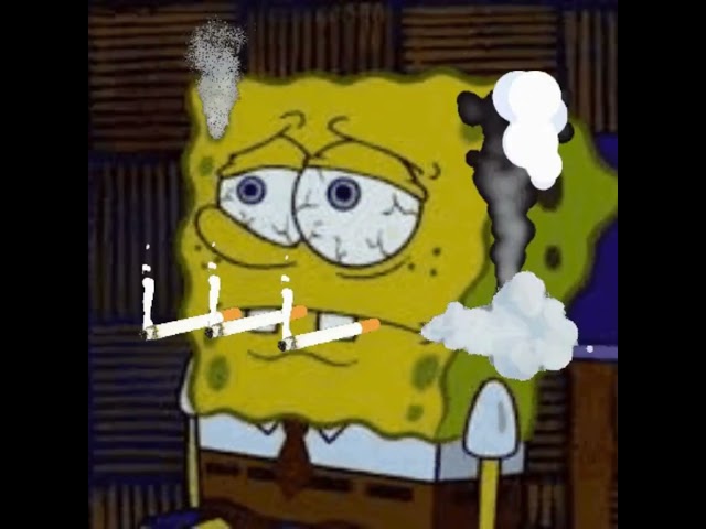 Smoking Spongebob #funny #funnyshorts #shorts