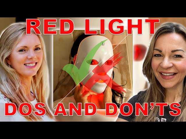 How to get best red light therapy results without overdoing it