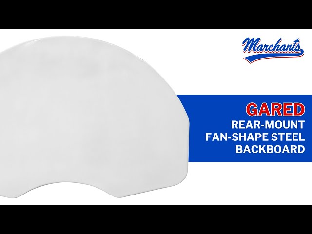 Gared Rear-Mount Fan-Shape Steel Basketball Backboard #basketballequipment #basketball