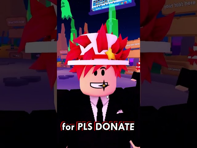 Donating $100,000 to ROBLOX STREAMER #shorts