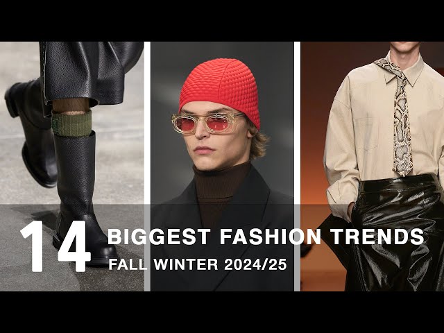 The Biggest Fashion Trends Fall Winter 2024/25 | Men's Fashion