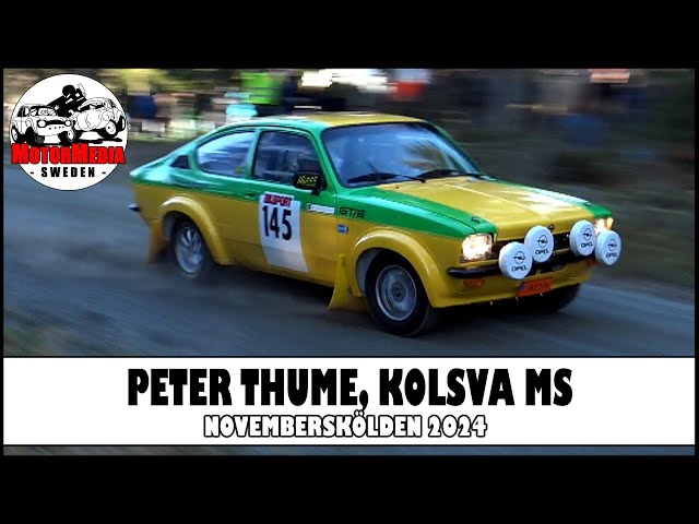 Novemberskölden 2024 - Peter Thume, Kolsva MS