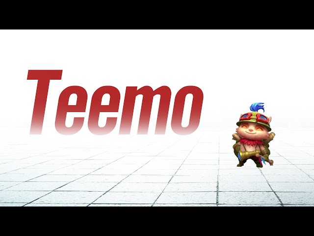 When Teemo Beat League of Legends Pros