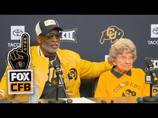 Deion Sanders previews the Colorado Buffaloes' matchup against the Kansas Jayhawks | CFB on FOX