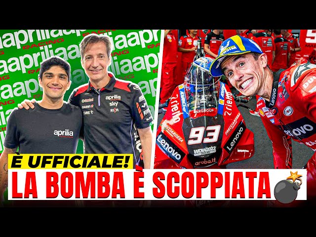 MARQUEZ RACING FOR DUCATI FACTORY and MARTIN FOR APRILIA! IT'S ALL TRUE🤯