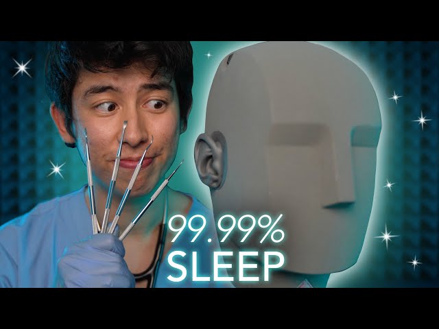 ASMR for people who REALLY NEED sleep (Ear Cleaning)