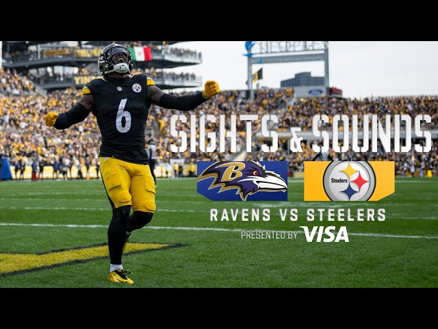 Mic'd Up Sights & Sounds: Week 11 Win vs Ravens | Pittsburgh Steelers