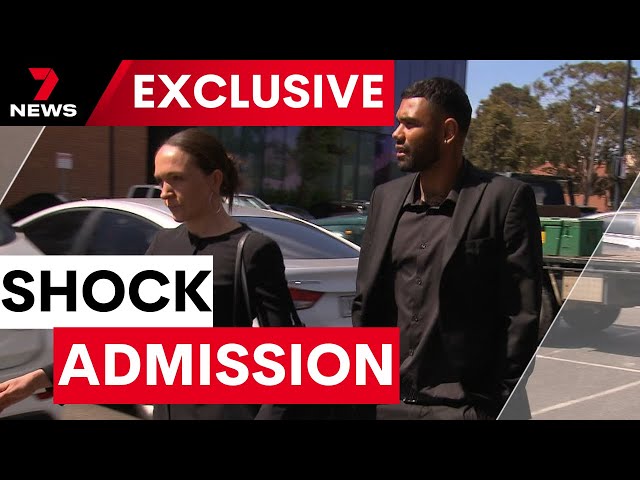 Disgraced footy star Tarryn Thomas' courtroom confession | 7NEWS