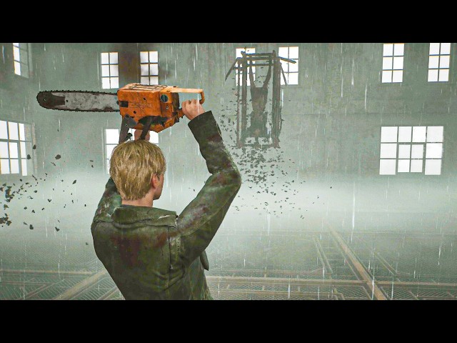 Silent Hill 2 Remake - Chainsaw vs All Bosses