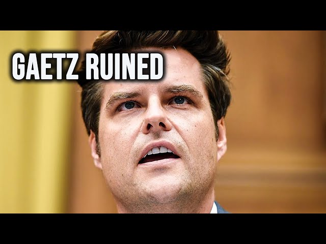 Matt Gaetz Gets News He FEARED As Ethics Report Financial Evidence Leaked