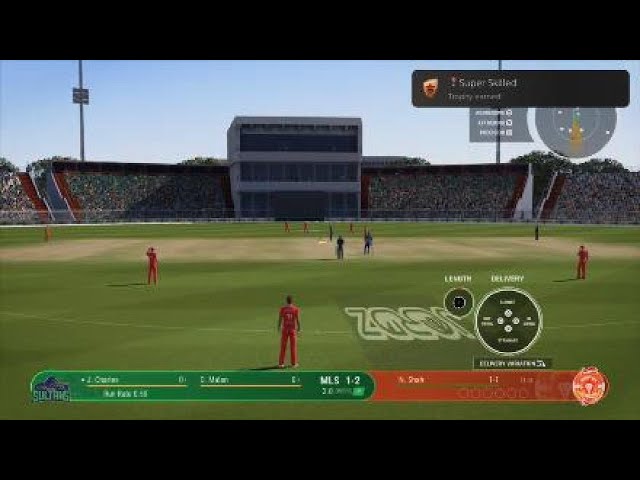 Super Skills Trophy in Cricket 24 With 2 Controllers 🎮