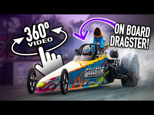 VR EXPERIENCE ON-BOARD DRAGSTER [360 VIDEO]