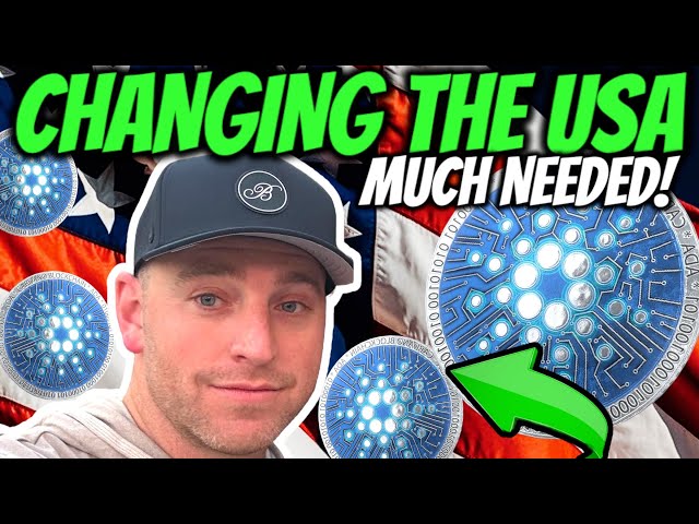 BREAKING ADA CARDANO NEWS: Can $ADA Change the UNITED STATES