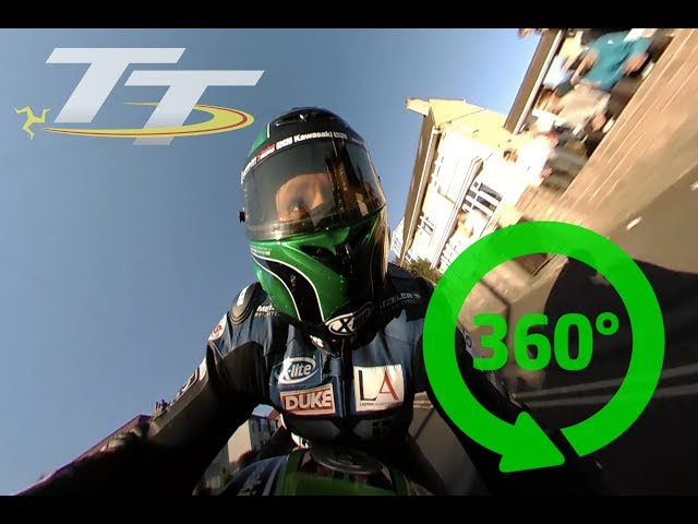 TT 2017 On Bike lap in 360 degrees with Horst Saiger!