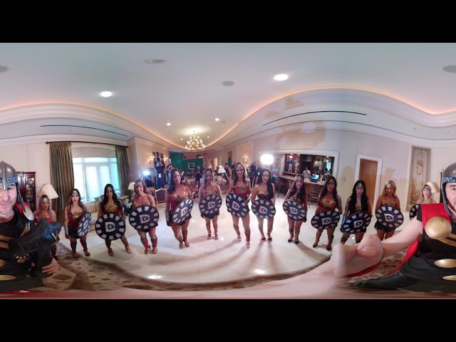 My entrance in 360 degrees!  Swipe to see the models