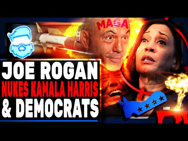 Joe Rogan TORCHES Woke Kamala Harris & Obama While Making HUGE REVEAL