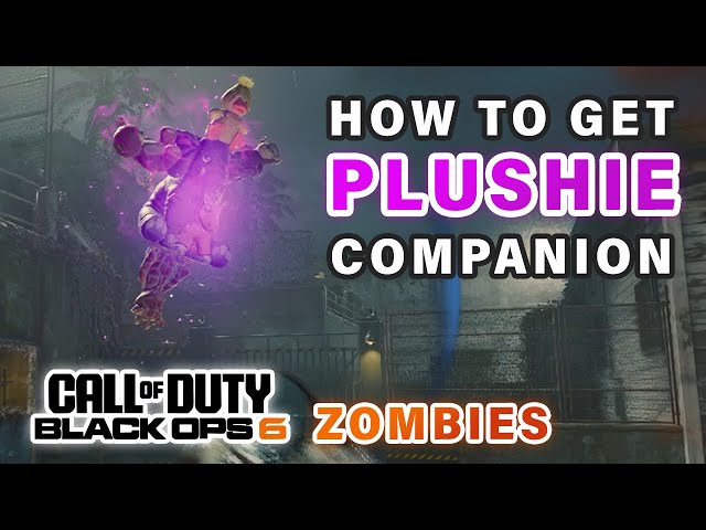 How to get MEGA-STUFFY Plushie Easter Egg Companion in Terminus Zombies ► Call of Duty: Black Ops 6