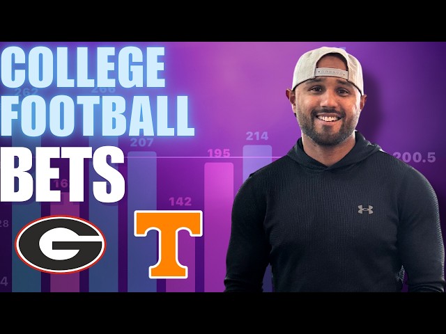 College Football Best Bets | 11/16/24 | Georgia vs Tennessee | Prizepicks | DFS