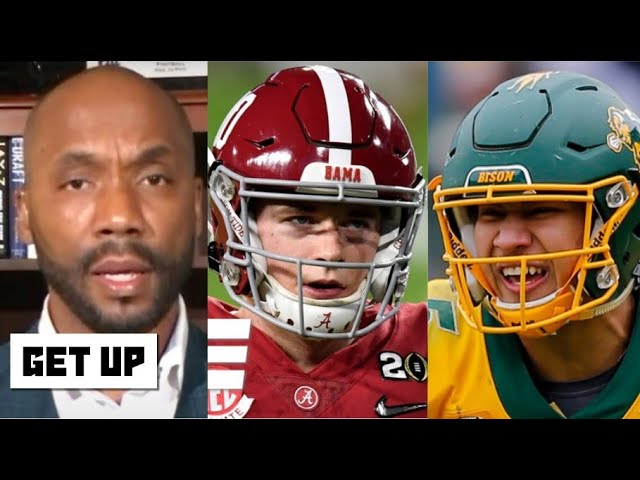 Get Up | Louis Riddick: Trey Lance is rated higher than Mac Jones in terms of drafting capabilities