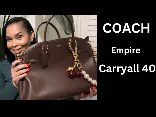 Coach Viral It bag: The soft Empire Carryall 40/My honest review and thoughts