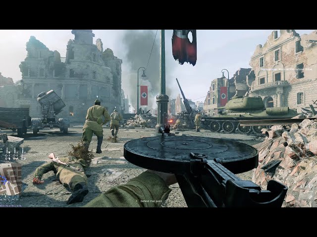 Enlisted Gameplay - Wilhelmstrasse - Battle of Berlin [1440p 60FPS]