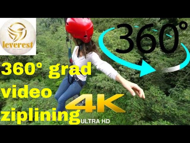 360 ° degree ziplining Austria VR