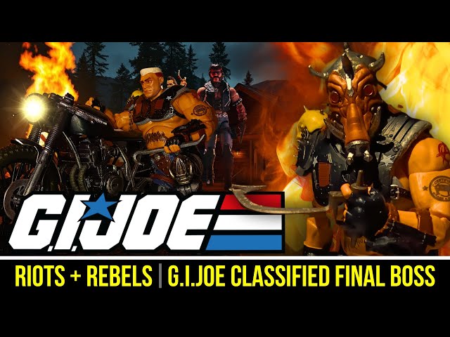 UNREAL G.I.JOE Classified Figure Reveals! Riots & Rebels