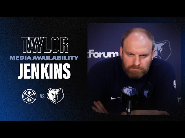 Taylor Jenkins Press Conference | Grizzlies vs. Nuggets