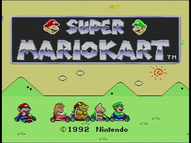 Super Mario Kart (SUPER NINTENDO) - Battle