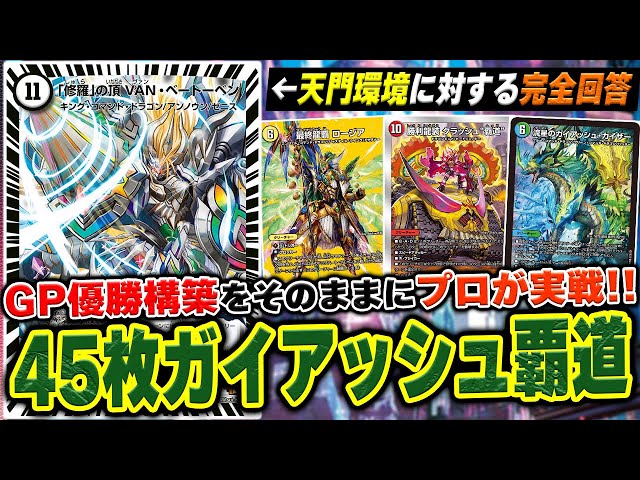 【本気検証】GP優勝『45枚ガイアッシュ覇道』を環境デッキにぶつけてみた結果【デュエマ/デュエルマスターズ】