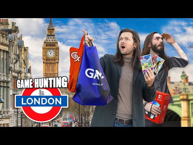 Nintendo Switch GAME HUNTING in LONDON!