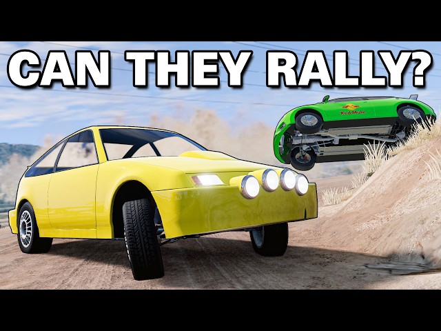 We Built 15 MINUTE Rally Cars... (Automation | BeamNG Multiplayer)