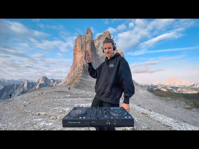 sunrise deep house mix at the dolomites