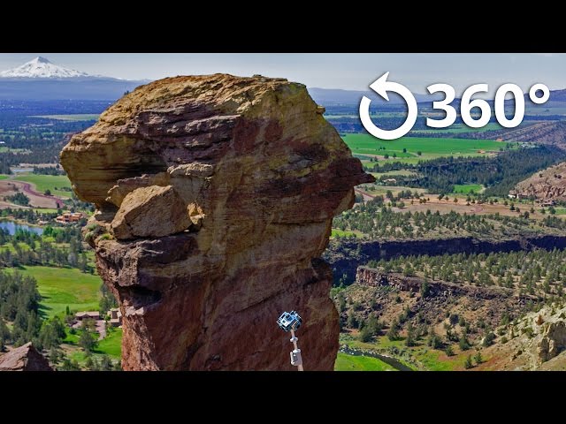 Hiking Smith Rock 360 Video