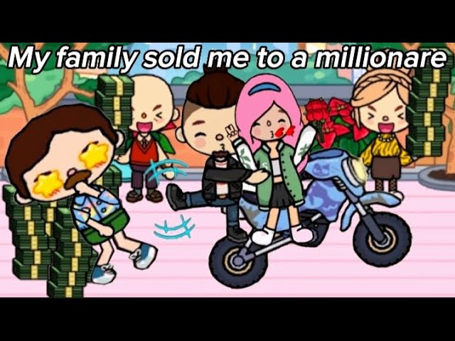 Part1: My family sold me to a millionare🤑 | Sad story toca life | Toca life world | Toca boca