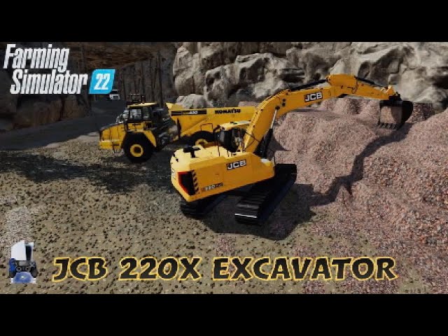 FS22 Mod Update (console): JCB 220X Excavator | Update 1.0.0.2   | Mods in the spots # 336